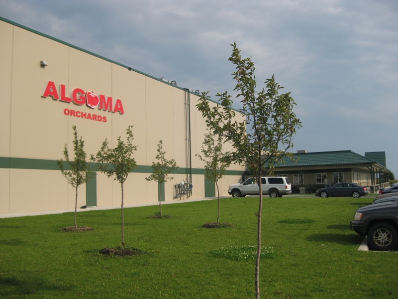 Algoma Finished Building using Tilt-wall construction